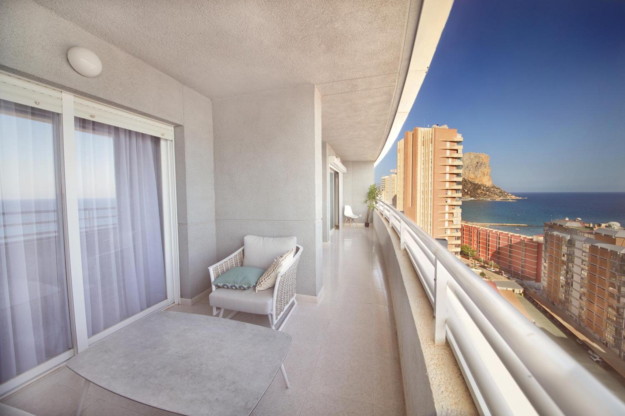 Apartamento Con Vista Al Mar Calpe Exteriör bild